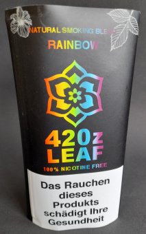 420z Leaf tobacco substitute - RAINBOW- 20g, nicotine-free  