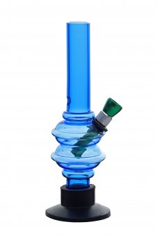 Mini-Bong, 15cm Höhe, Acryl Pipe, 1 Stück 