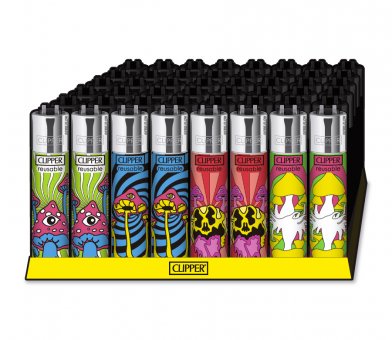 CLIPPER CLASSIC Large Neon Shrooms, VE48 