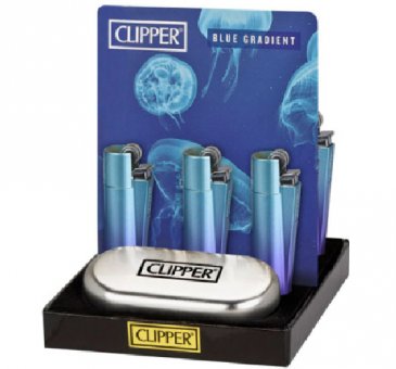 Clipper Metal, Blue Gradient, VE12pc. 