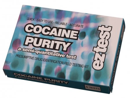 5 x EZ-Test Cocaine Purity/Kokain Reinheitstest 