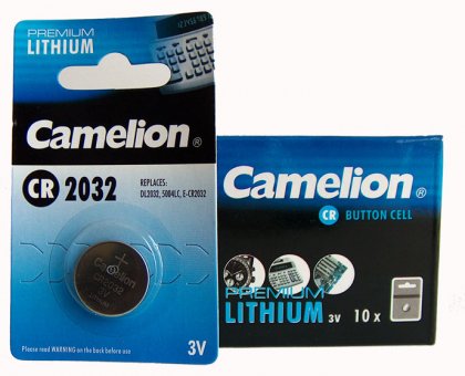 Lithium Button Battery CR2032 