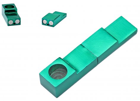 Magnetic Pipe, Tic Tac, ca. 7,5cm, GREEN 