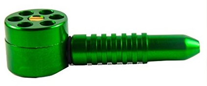 Six Shooter Pipe, ca.12cm, GREEN 