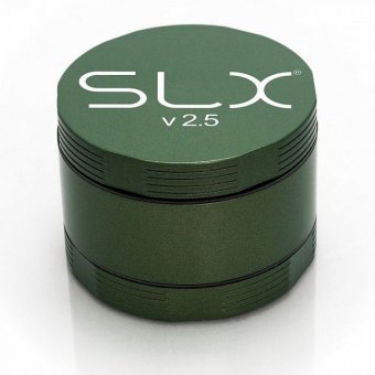 SLX Grinder Aluminium Non Sticky 62 mm Ø, GREEN 