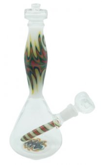 Bong with artwork, 20cm 