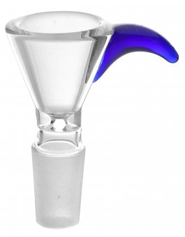 GLAS-Steckkopf,14.5er, blue, 1 Stück 