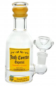 Glass bong, Josh Cuerbo vodka, 16cm 