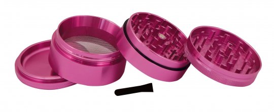 Elements Pink Grinder, metal, 60mmØ 4 parts 