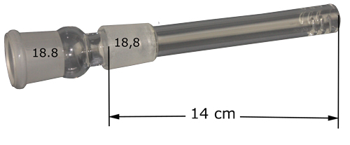 GLAS-Schlitz-Diffuser-Kupplung-18.8er-14cm 