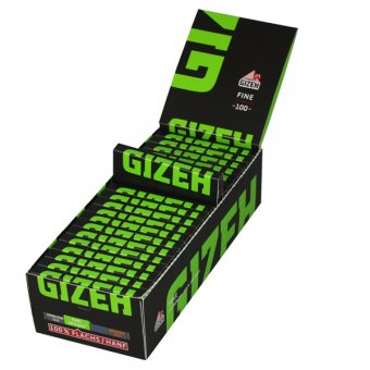 Gizeh Black Fine (grün) Regular Size, Magnetverschluss, VE20 