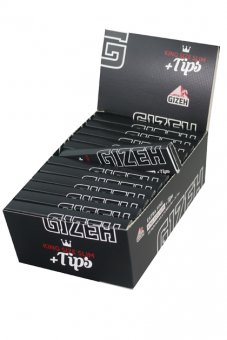 Gizeh King Size Slim-Extra Fine-25pc.+Tips 