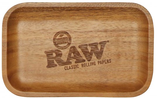 RAW Wooden Rolling Tray, 27.5cm x 17.5cm   