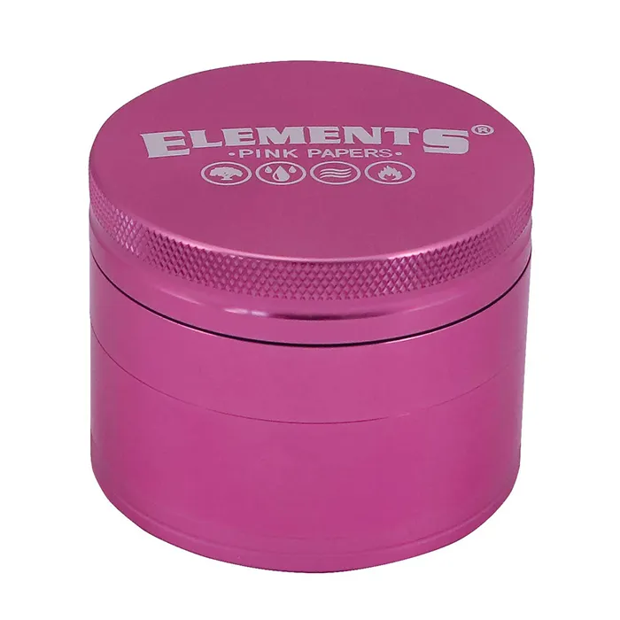 Elements Pink Grinder, Metal, 60mmø 4 Part-WN64PINK-Elements_3.webp