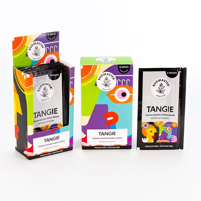 Budmaster Wraps Tangie, Pack Of 12-BMTAN-Budmaster_2.webp
