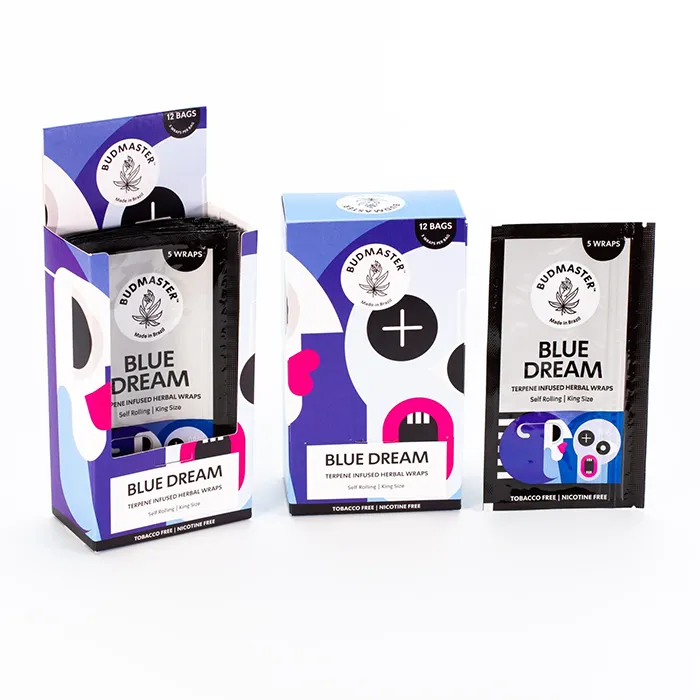 Budmaster Wraps Blue Dream, Pack Of 12-BMBLU-Budmaster_2.webp