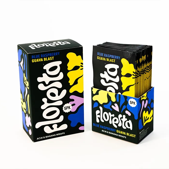 Floresta Wraps Blue Raspberry Guava Blast, Pack Of 25-FLBRG-Floresta_3.webp