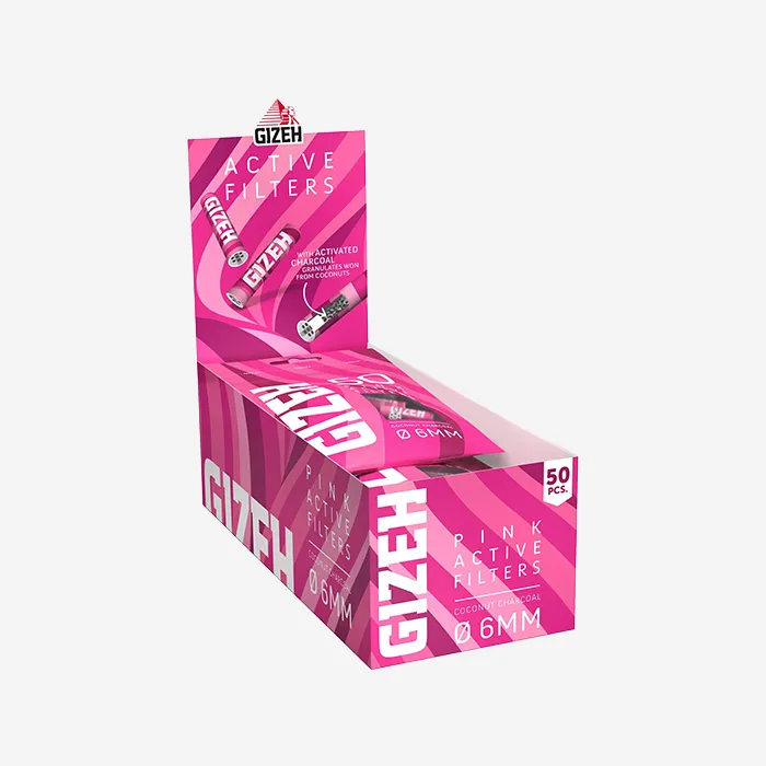 Gizeh ACTIV Filter Slim 1x50, PINK, 6mmø-ZU4PINK-Gizeh_2.webp