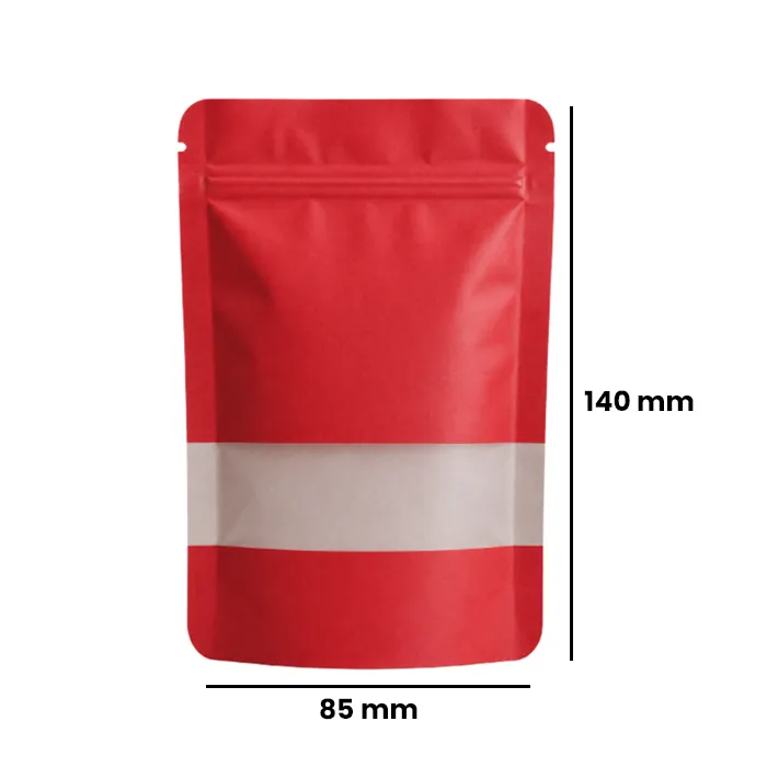 Kraft Paper RED, 140 X 85 Mm, PU50-KP1RD-Bam Bam Bhole_2.webp