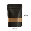 Kraft Paper BLACK, 140X85 Mm, PU50-KP1BK-Bam Bam Bhole_2.webp