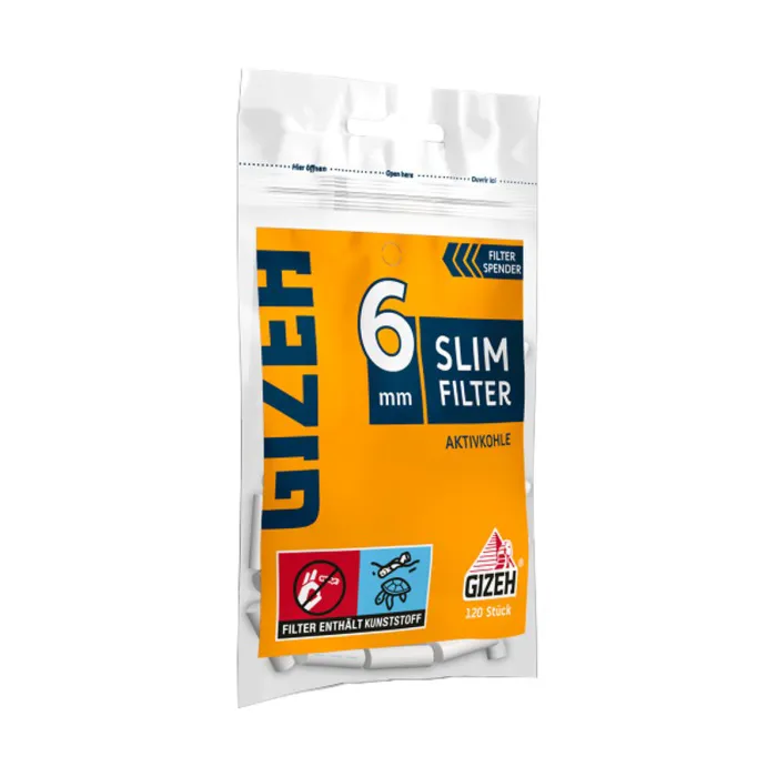 Gizeh Slim Filter 6mm Ø-VE20 Á 120 Activated Carbon-ZI4FA-Gizeh_4.webp