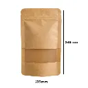 Kraft Paper BROWN, 345 X 235 Mm, PU10-KP4BR-Bam Bam Bhole_2.webp
