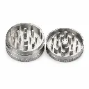 Aluminum Grinder, 50 mm Ø, 2-piece, CNC Milled-WN52-Bam Bam Bhole_2.webp
