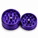 Aluminum Grinder 5 cm 2 Parts Blue-WN52B-Bam Bam Bhole_2.webp