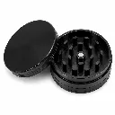 Aluminum Grinder 5 cm 2 Parts Black-WN52S-Bam Bam Bhole_2.webp