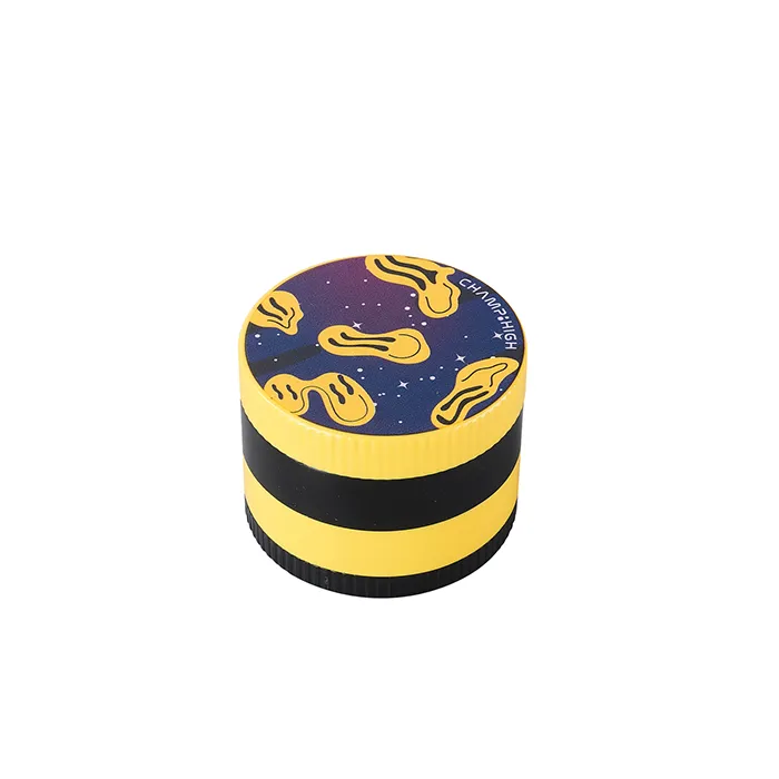 CH Happy Face Plastic Grinder, 62 mm Ø, 4-piece-Champ High_6.webp