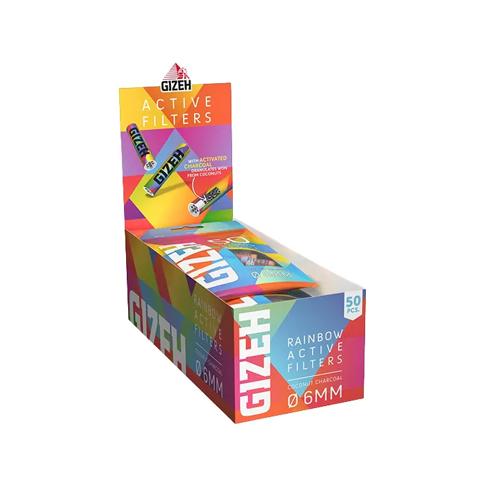 Gizeh ACTIV Filter Slim 1x50, RAINBOW, 6mmø-ZU4RAIN-Gizeh_3.webp