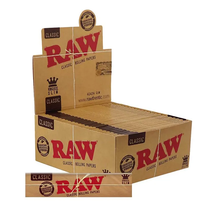 RAW KS Slim Papers “classic”, VE50, 32 Leaves-ZI51-Raw_3.webp