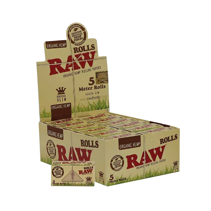 RAW Organic Hemp Rolls - VE24, 5 M Each-ZI53O-Raw_3.webp