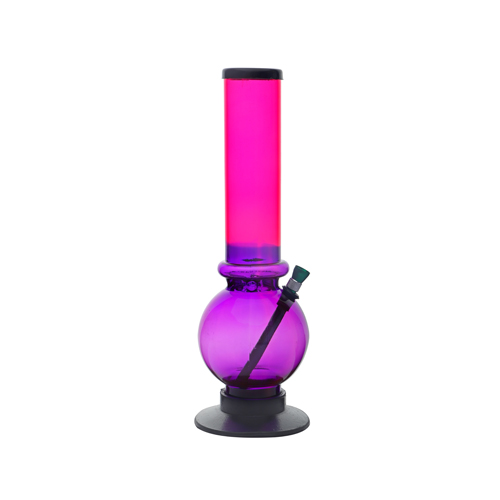 Acrylic Bong, Colored, Ice, With Ball, approx. 29.5 cm-ST1-Bam Bam Bhole_2.jpg