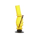 Acrylic Bong, Colored, Ice, With Handle, approx. 31 cm-ST51-Bam Bam Bhole_3.jpg