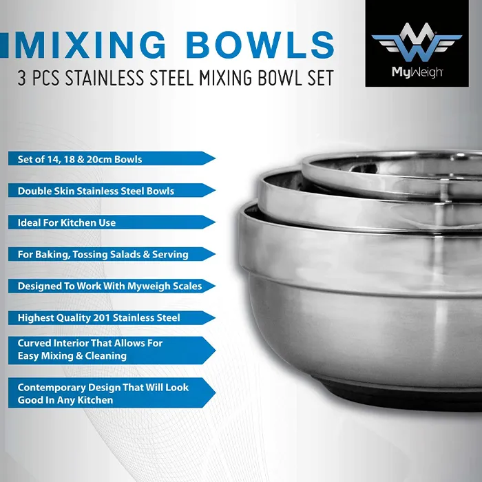 STAILESS STEEL BOWL SET (14cm, 18cm, 20cm)-SOLO86-y Weigh_3.webp