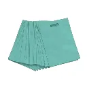 Shopping Bags M, 30 × 40 cm, Green – Pack of 100-NWBAG12-Bam Bam Bhole_3.webp.webp