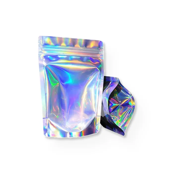 Mylar Bag, 140 X 85 mm, VE 50, Holographic-MB14085HOL-Bam Bam Bhole_3.webp