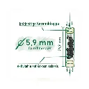 PURIZE Activated Carbon Filter Rainbow 1x50, 5.9mmø XTRA-ZU9SX50RAIN-Purize_2.webp