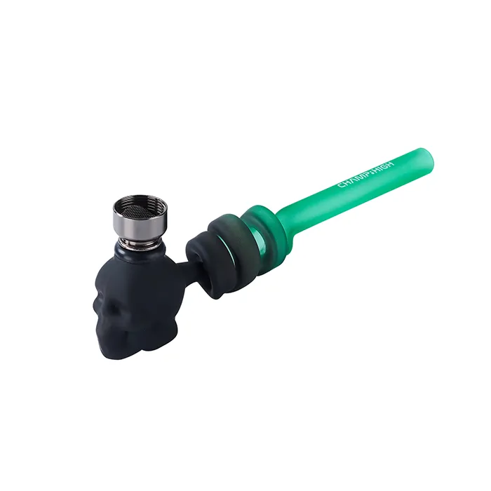 Glass Pipe with Skull, 14 cm, 1 piece-MP75-Champ High_3.webp