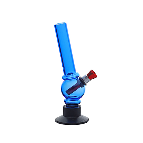 Mini Bong, 15 cm High, Acrylic Pipe, 1 Piece-A63-Bam Bam Bhole_4.jpg