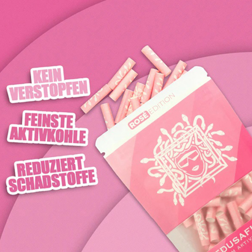 MEDUSA Activated Charcoal Filters, 6 mm Ø, VE 50, Rose-ZUM2ROSE-Medusa_4.webp