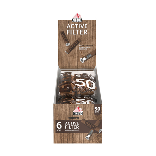 Gizeh ACTIV Filter Slim 1x50, Brown, 6mmø-ZU4BROWN-Gizeh_3.jpg