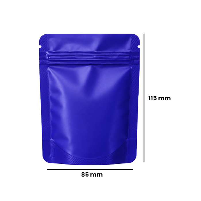 Mylar Bag 115 X 85 Mm, PU50, Blue-MB11585BL-Bam Bam Bhole_2.webp