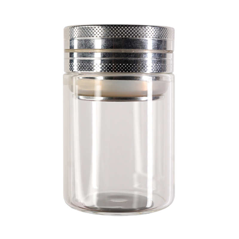 Aluminum Grinder 50 mm Ø With Stash Box, 2-piece-WN503STG-Bam Bam Bhole_3.webp