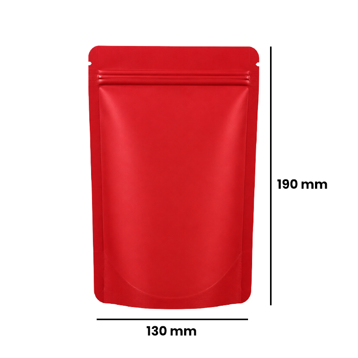 Mylar Bag 190 X 130 Mm, PU50, Red-MB190130RED-Bam Bam Bhole_2.webp
