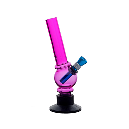 Mini Bong, 15 cm High, Acrylic Pipe, 1 Piece-A63-Bam Bam Bhole_2.jpg