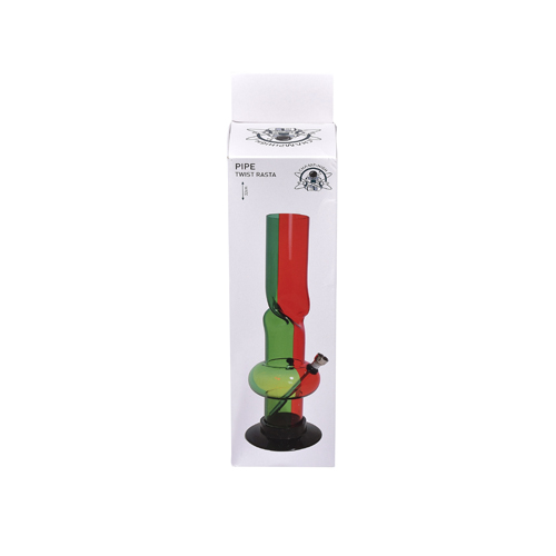 Acrylic Bong, 32 cm Height, Twisted Rasta, Gift Box-A132-Champ High_4.jpg