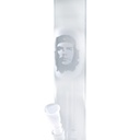 GLASS BONG, 18.8 Mm, 50 Cm, Sandblasted Che-GW99S-Bam Bam Bhole_2.jpg
