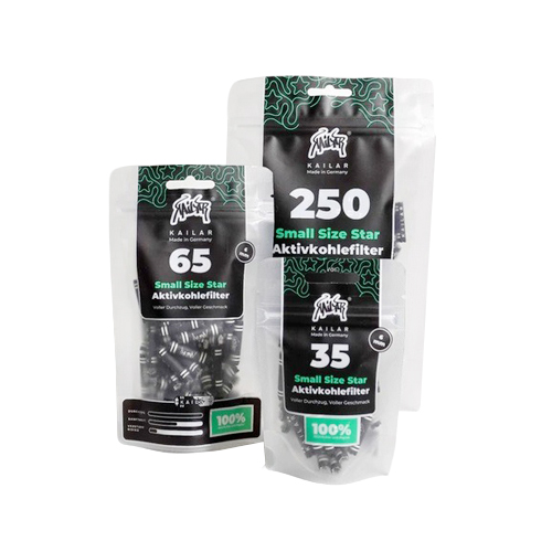 Kailar Small Size Star Paper Activated Carbon Filters, 250-pack, black, 5.9 mm Ø-ZU5STAR250-Kailar_4.jpg